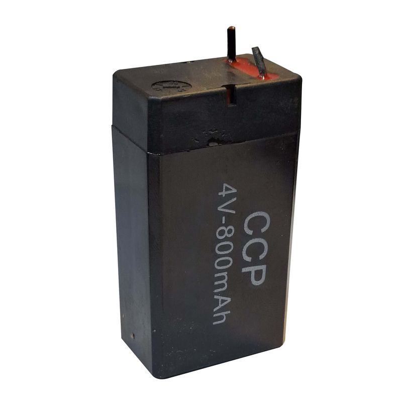 باتری سیلد اسید 4 ولت سی سی پی مدل 4v 800mah ظرفیت 800 میلی آمپر ساعت